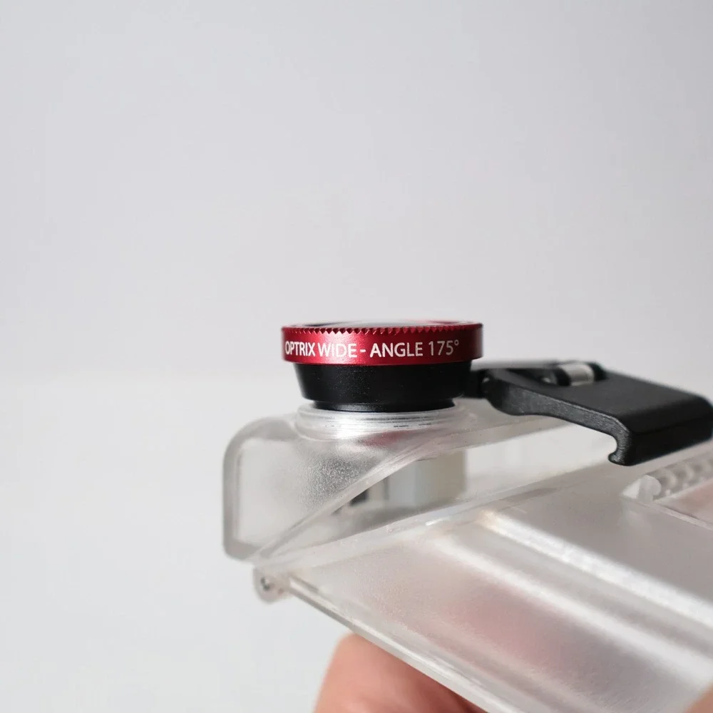 Optrix XD4‎ Rugged Action Case w/ Wide Angle Lens for iPhone 4 4S